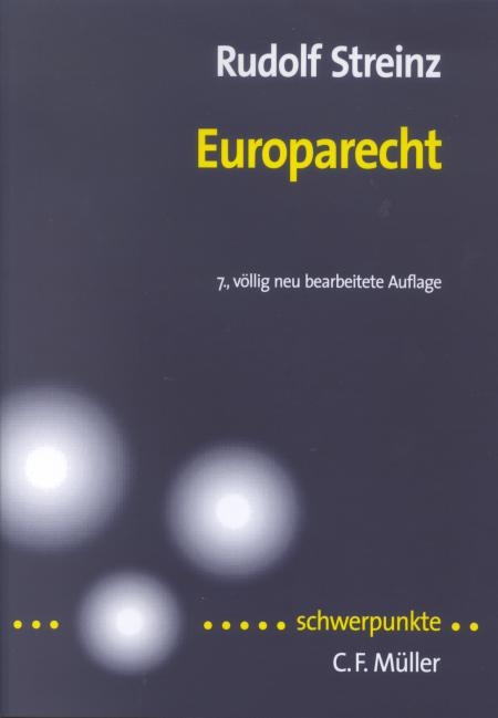 Europarecht - Rudolf Streinz