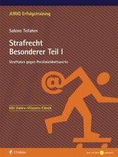 Strafrecht Besonderer Teil I - Sabine Tofahrn