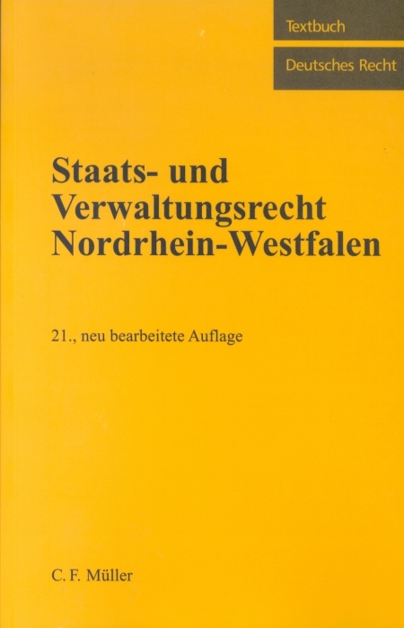 Staats- und Verwaltungsrecht Nordrhein-Westfalen - 