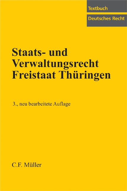 Staats- und Verwaltungsrecht Freistaat Thüringen - 