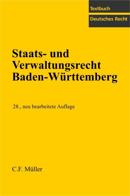 Staats- und Verwaltungsrecht Baden-Württemberg - 