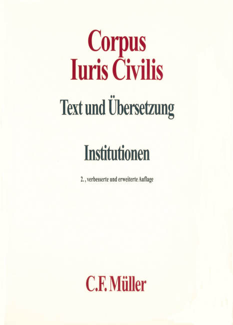Corpus Iuris Civilis I - 