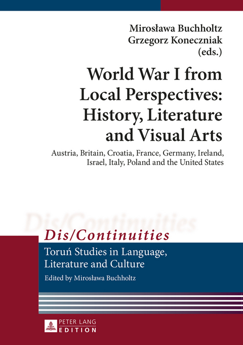 World War I from Local Perspectives: History, Literature and Visual Arts - 