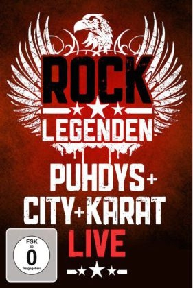 Rock Legenden Live, 1 DVD -  Puhdys,  City,  Karat
