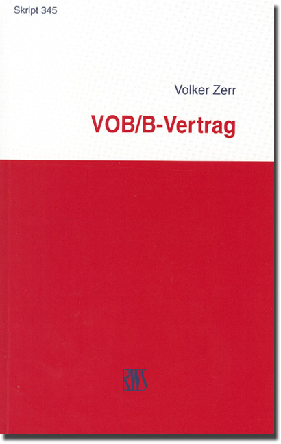 VOB/B-Vertrag - Volker Zerr