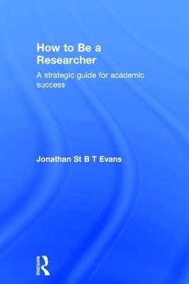 How to Be a Researcher - Jonathan Evans