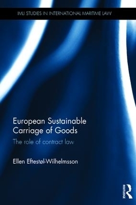 European Sustainable Carriage of Goods - Ellen Eftestøl-Wilhelmsson