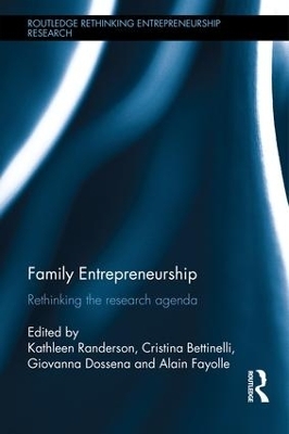 Family Entrepreneurship - 