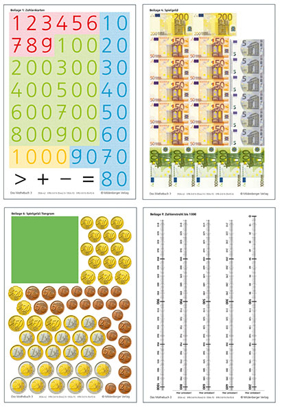 Das Mathebuch 3 – Arbeitsbeilagen · Ausgabe Bayern - 