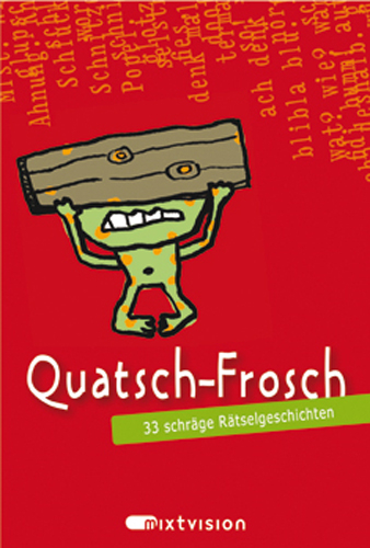 Quatsch-Frosch, rot (Kartenspiel) - 