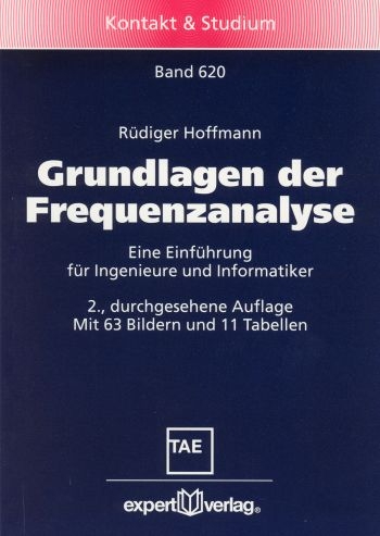 Grundlagen der Frequenzanalyse - Rüdiger Hoffmann