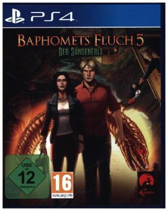 Baphomets Fluch 5,Der Sündenfall, 1 PS4-Blu-Ray-Disc