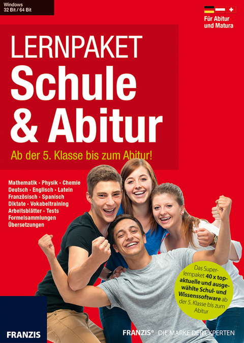 Lernpaket Schule & Abitur 2016 - Franzis Franzis