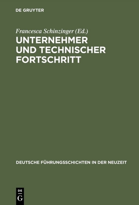 Unternehmer und technischer Fortschritt - 