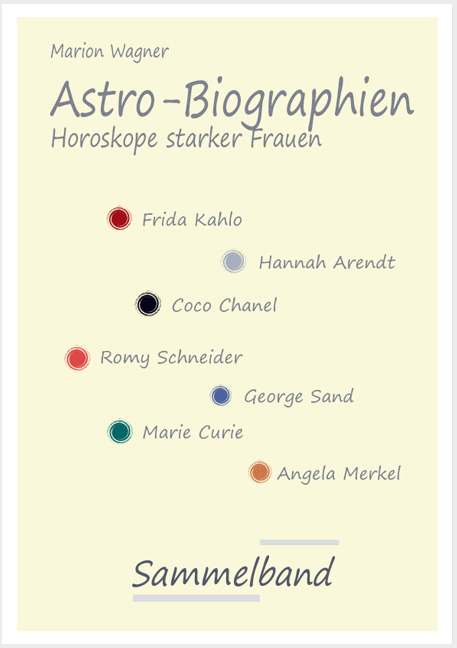 Astro-Biographien, Horoskope starker Frauen - Marion Wagner