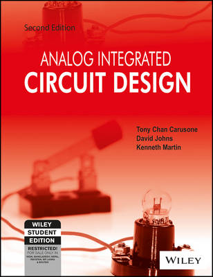 Analog Integrated Circuit Design Isv - Chan Carusone, David Johns, Kenneth Martin