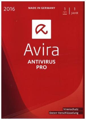 Avira AntiVirus Pro 2016 - 1 Gerät, 1 DVD-ROM