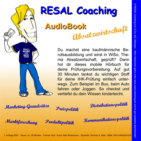 RESAL Coaching AudioBook Absatzwirtschaft - Max Wüsermann