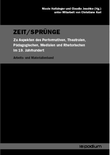 ZEIT/SPRÜNGE - 