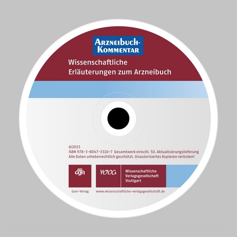 Arzneibuch-Kommentar CD-ROM VOL 50 - 