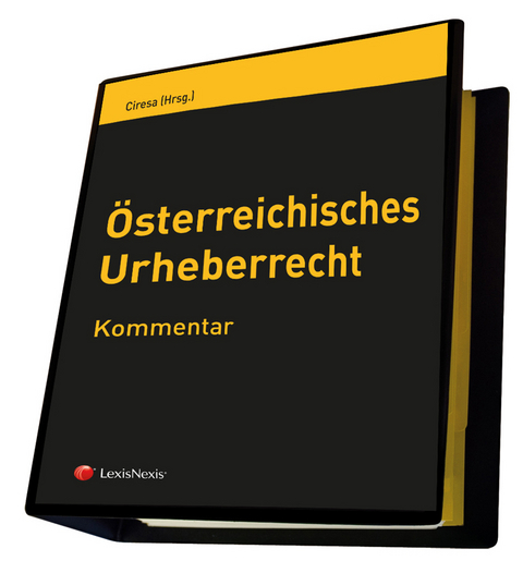 Österreichisches Urheberrecht - Manfred Büchele, Johann Guggenbichler, Clemens Thiele