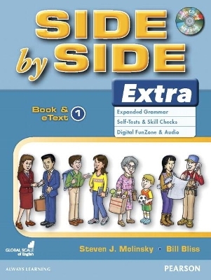 Side by Side Extra 1 Book & eText with CD - Bill Bliss, Steven Molinsky