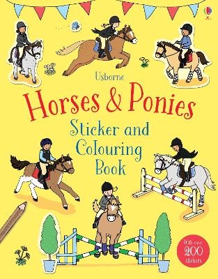 Horses & Ponies Sticker and Colouring Book - Fiona Patchett, Jessica Greenwell