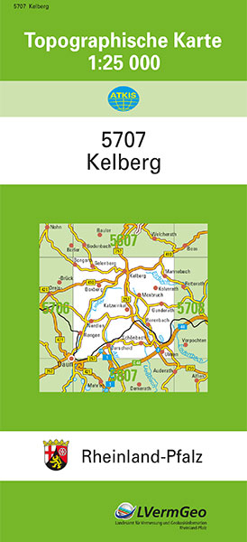 TK25 5707 Kelberg -  Landesamt für Vermessung und Geobasisinformation Rheinland-Pfalz