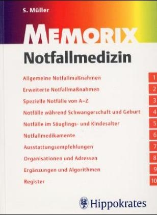 Memorix Notfallmedizin - Sönke Müller