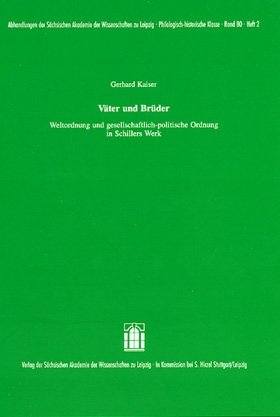 Väter und Brüder - Gerhard Kaiser