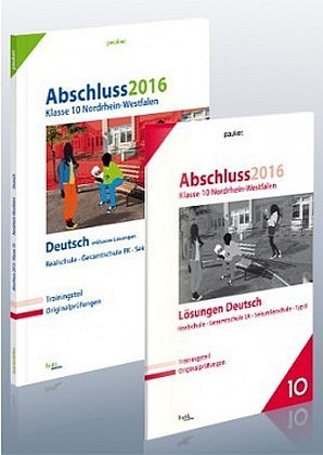 Abschluss 2016 - Mittlerer Schulabschluss Nordrhein-Westfalen Deutsch
