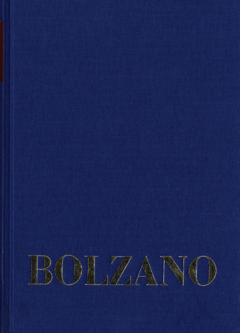 Bernard Bolzano Gesamtausgabe / Reihe II: Nachlaß. B. Wissenschaftliche Tagebücher. Band 6,2: Miscellanea Mathematica 10 - Bernard Bolzano
