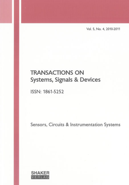 Transactions on Systems, Signals and Devices Vol. 5, No. 4 - 