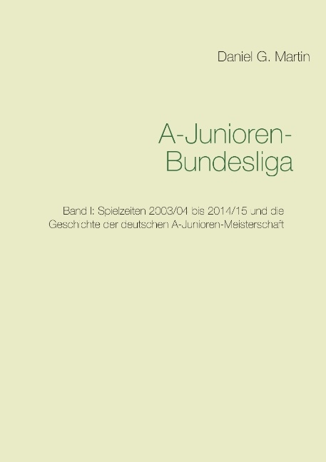 A-Junioren-Bundesliga - Daniel G. Martin