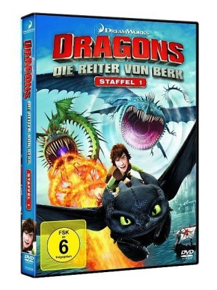 Dragons - Die Reiter Von Berk, 4 DVDs