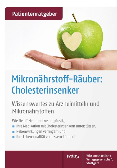 Mikronährstoff-Räuber: Cholesterinsenker - Uwe Gröber, Klaus Kisters