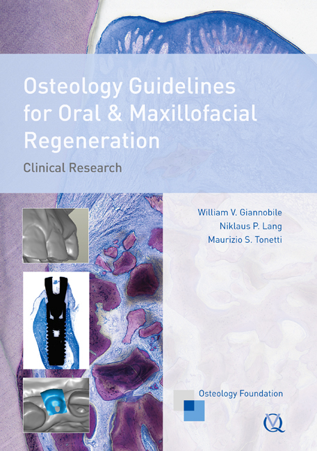Osteology Guidelines for Oral & Maxillofacial Regeneration - 