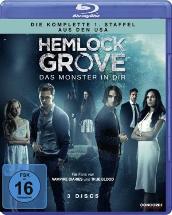 Hemlock Grove - Das Monster in Dir. Staffel.1, 3 Blu-rays