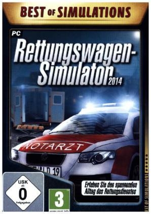 Rettungswagen-Simulator 2014, 1 DVD-ROM