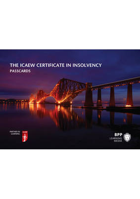 ICAEW Certificate in Insolvency -  BPP Learning Media