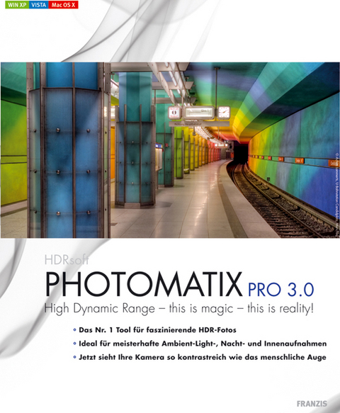 HDRsoft Photomatix Pro 3.0, CD-ROM