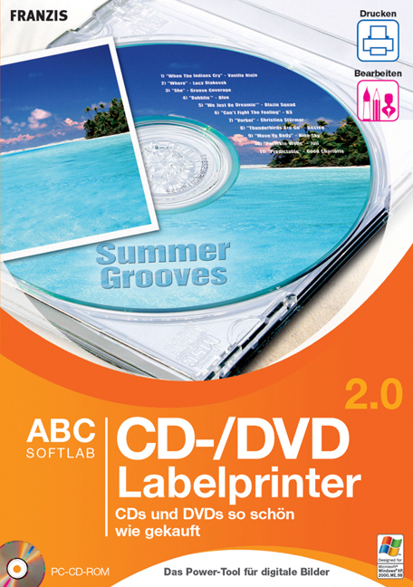 CD-/DVD Labelprinter 2.0, 1 CD-ROM
