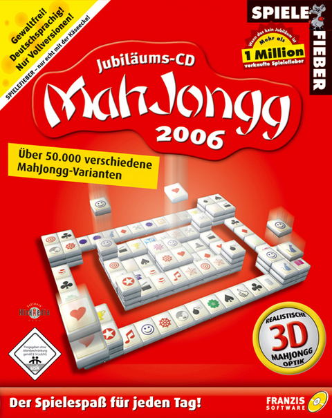 Jubiläums-CD MahJongg 2006, 1 CD-ROM