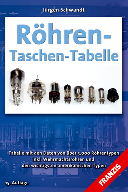 Röhren-Taschen-Tabelle (RTT) - Jürgen Schwandt