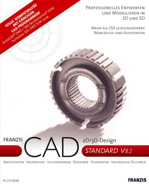 Franzis CAD Standard V 8.2, CD-ROM