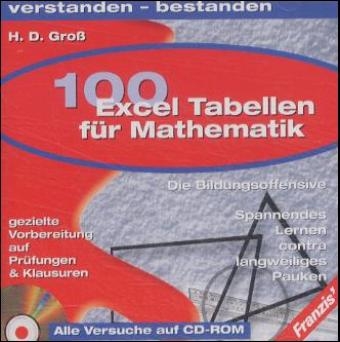 100 Excel Tabellen Mathematik, 1 CD-ROM in Jewelcase - 