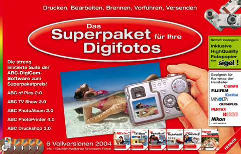 Das Superpaket für Ihre Digifotos, 5 CD-ROMs