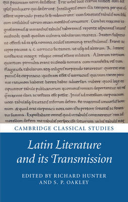 Latin Literature and its Transmission - 