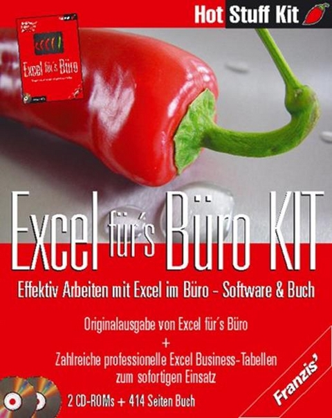 Excel für's Büro Kit, 2 CD-ROMs u. Buch - 