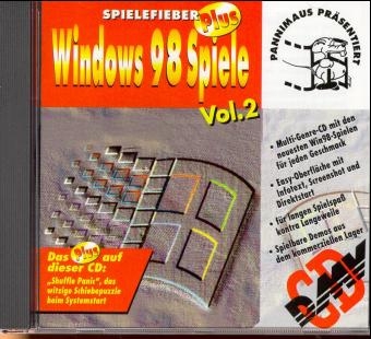 Windows 98 Spiele, 1 CD-ROM. Vol.2 - 